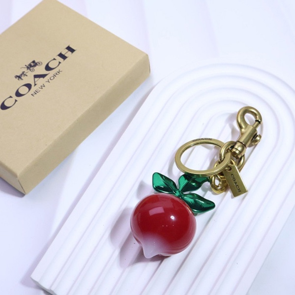Coach Carrot Keychain Bag Charm